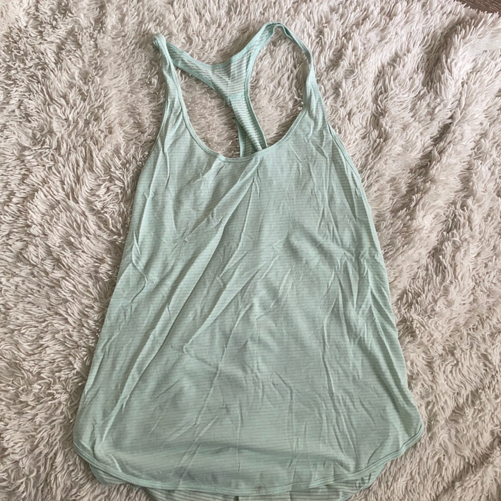 Mint Lululemon tank